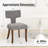 Dinning Chairs In Mordern Life With Linen Upholstered-284629079-284629083