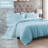 Egyptian Cotton 400 Thread Count Solid Luxury Duvet Cover Set with Pillow Shams-1462889920-1462889943