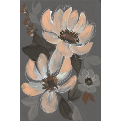 Peach And Sienna Bouquet I - Painting