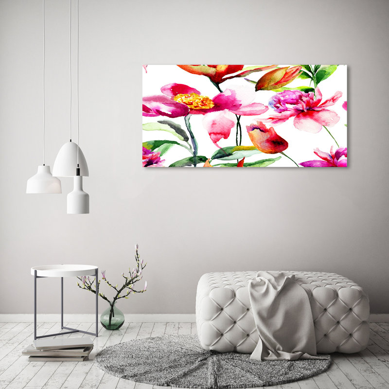 Wild Flowers - Wrapped Canvas Print