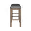 Benti Brown 60" Bar Height Bench
