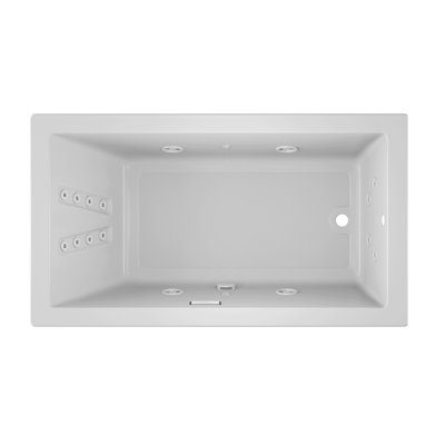 Solna™ Chromatherapy Whisper 66" x 36" Drop in Whirlpool Bathtub