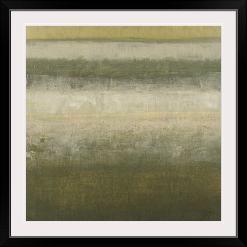 « lueur i » par randy hibberd,, reproduction d’art, Cadre noir, H 20" x l 20" x P 1"