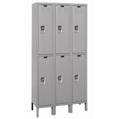 ReadyBuilt Metal 2 - Tier 36'' School Locker with Padlock