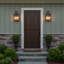 Beacon Hill 2 - Bulb 17.25" H Seeded Glass Outdoor Wall Lantern