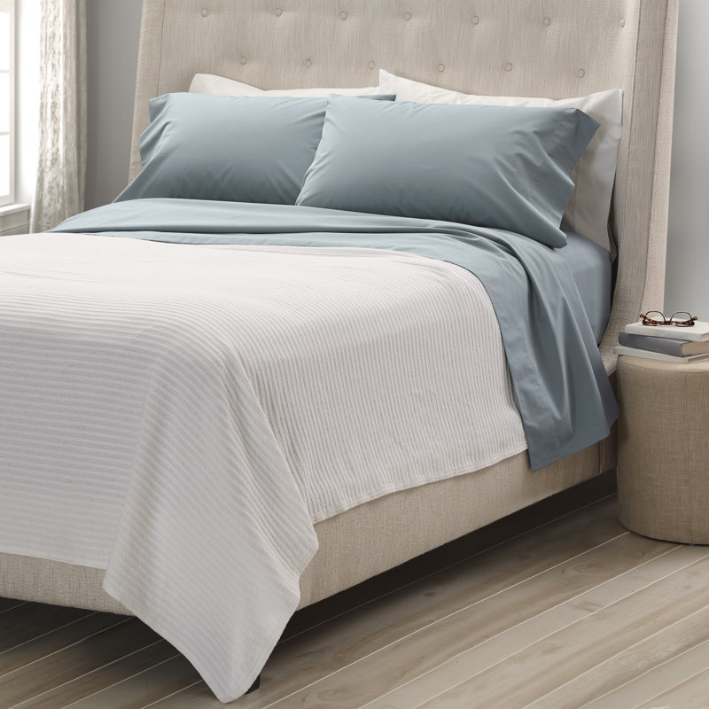 Sheet Set, King Sheet Set with 2 Pillowcases, Blue