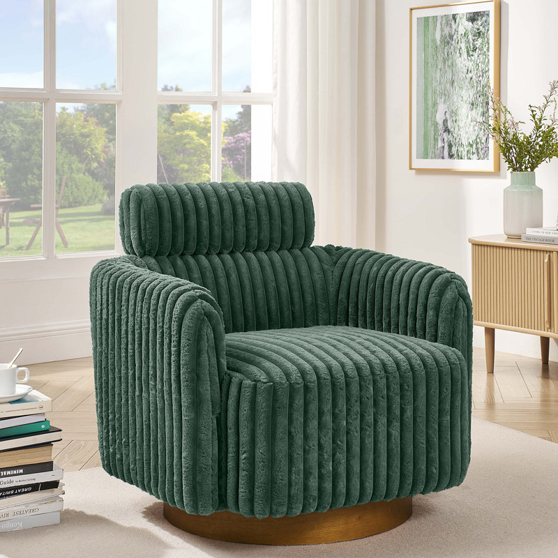 Fauteuil pivotant Luxe, Vert