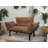 Morgun Upholstered 24'' Reception Loveseat-1697685887