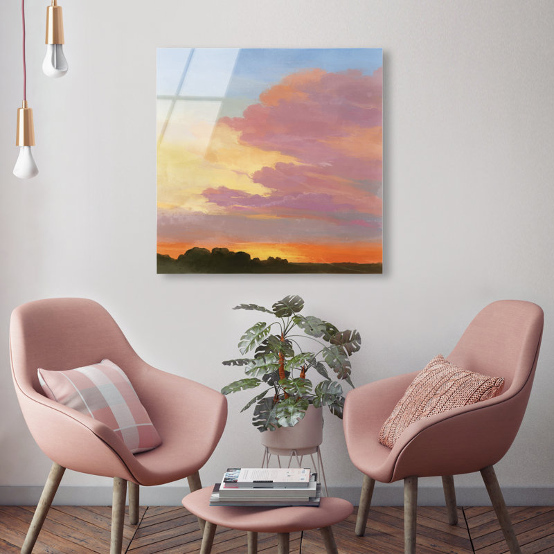 Perfect Sunset Print by Oliver Gal, 24" H x 24" W, High-Gloss Acrylic Print