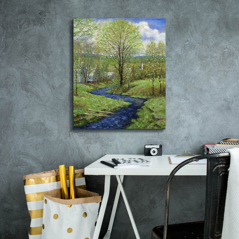 Toile épique «Ready Spring» par Michael Fratrich, 20 po x 24 po