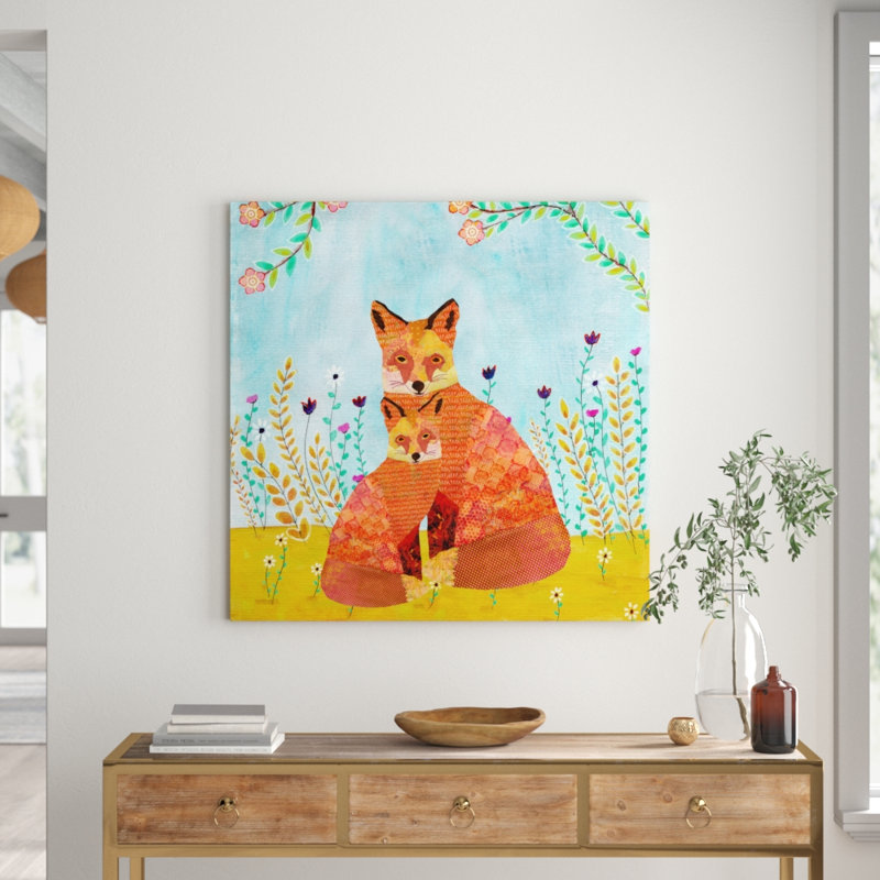 Sascalia - Wrapped Canvas Painting, 101cm H x 101cm W x 3.81cm D