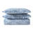 Laura Ashley Quartet Ruffled Blue Quilt Set-98181637