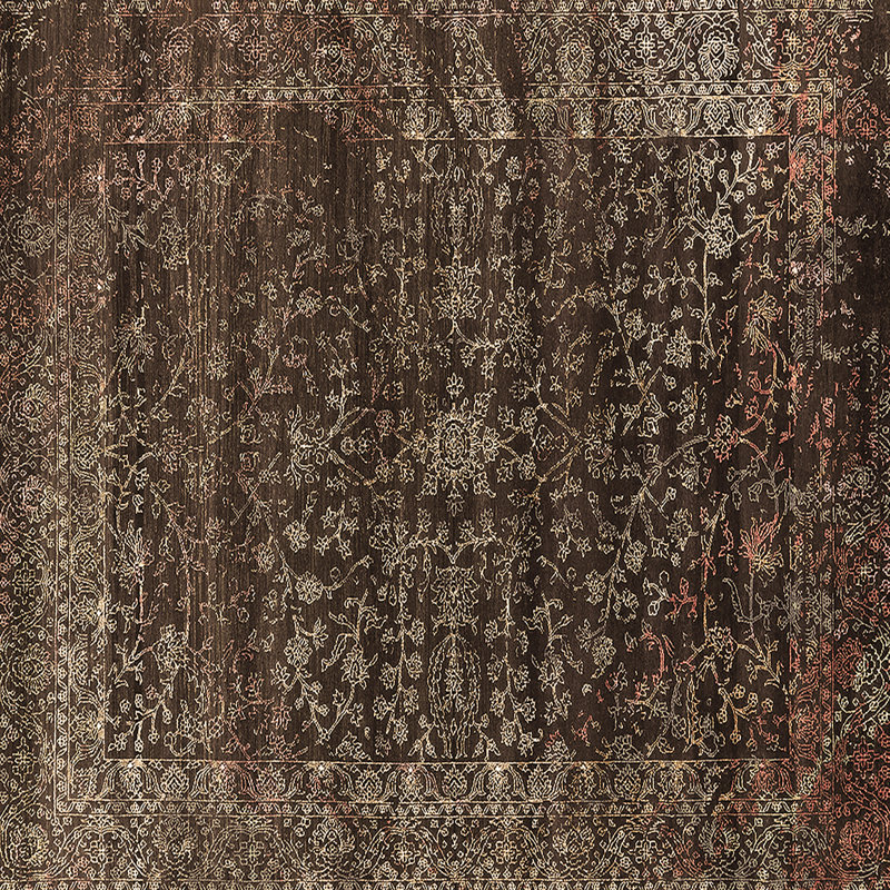 Denko Oriental Indoor Rug, Square 5'