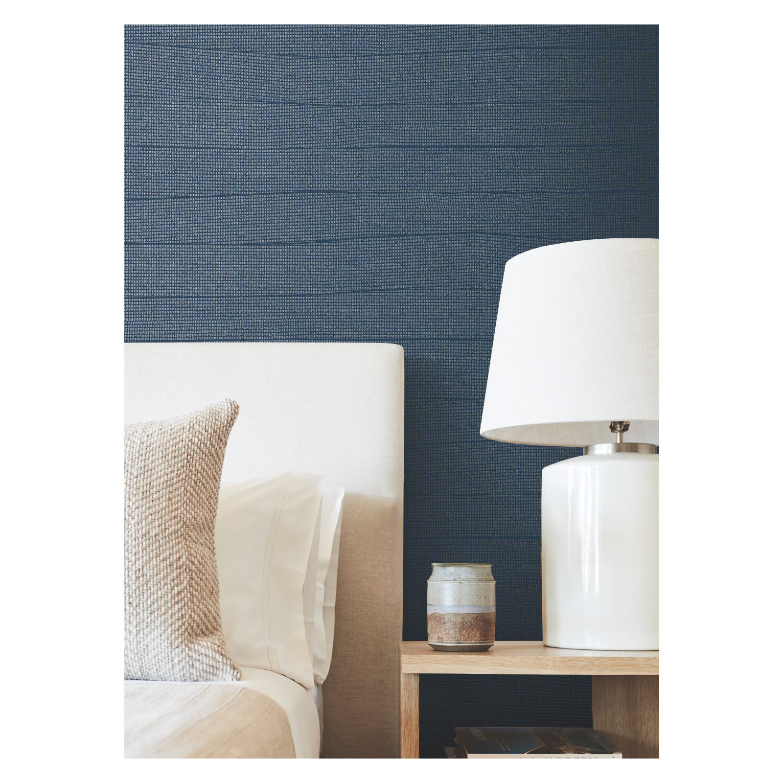 Almus Wallpaper, Navy