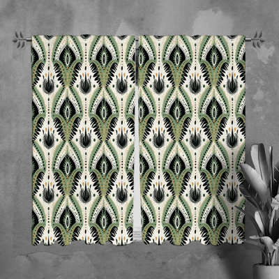 Paire de rideaux obscurcissant en polyester Delsman