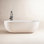 Forma 69" Solid Surface Soaking Bathtub