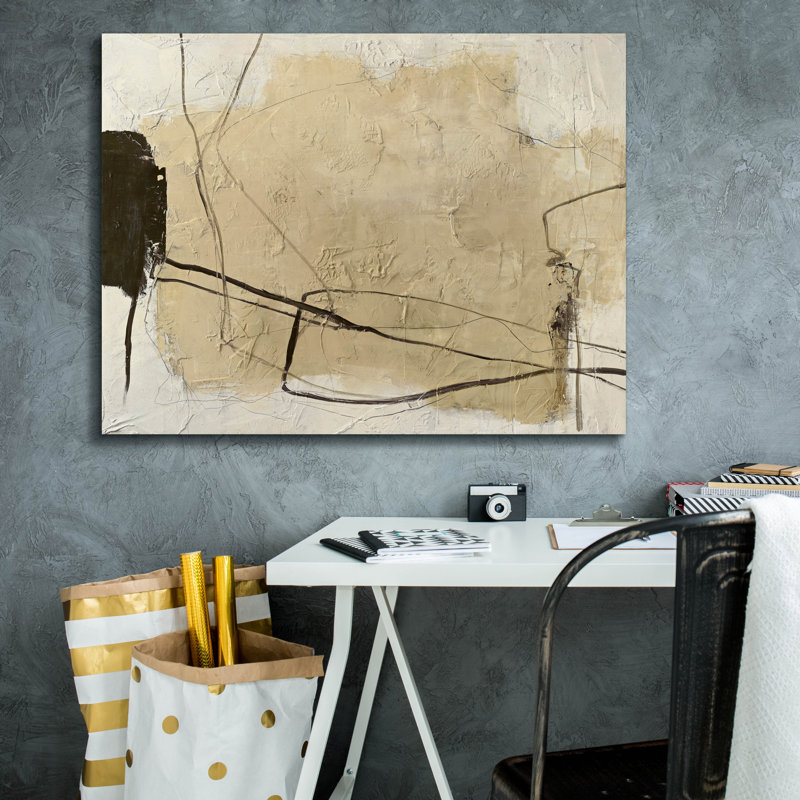  «Cloudline» par Design Fabrikken, art mural sur toile, H 26 po x l 34 po