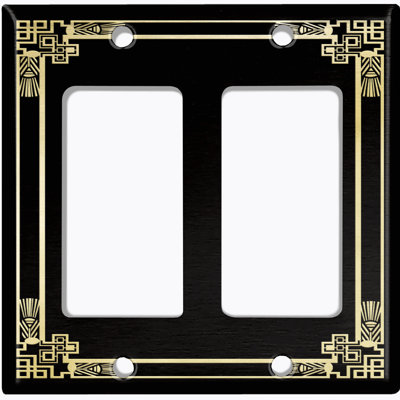 2 - Gang Rocker Standard Wall Plate