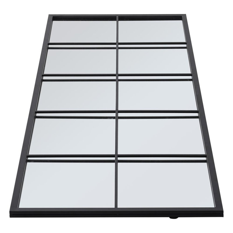 Addielynn Iron Flat Wall Mirror