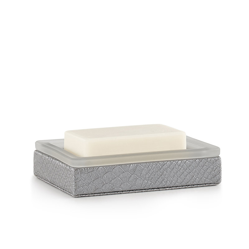 Conda Soap Dish, Silver
