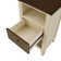 Madalina Dual-Tone Farmhouse Counter Height Dining Set - Table, Storage Unit And 2 Stools. Creamy Off White Finish