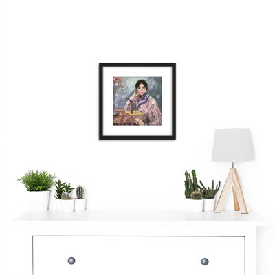 Fujishima Woman with Perfume 1 Piece Single Picture Frame Painting