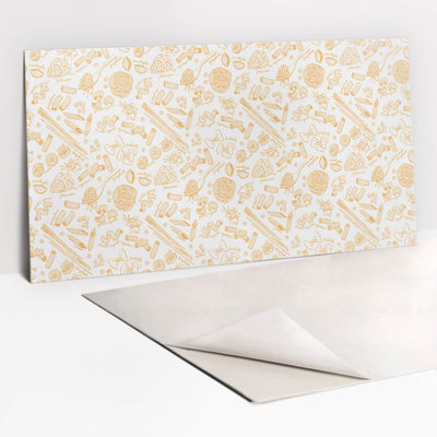 Chastina 50cm x 100cm PVC Field Tile in Yellow