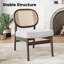 Fauteuil d'appoint en rotin-754381540