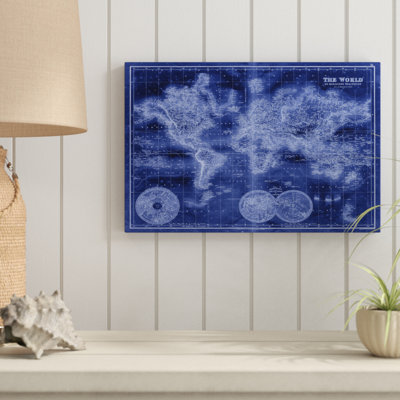 " Indigo World Map "