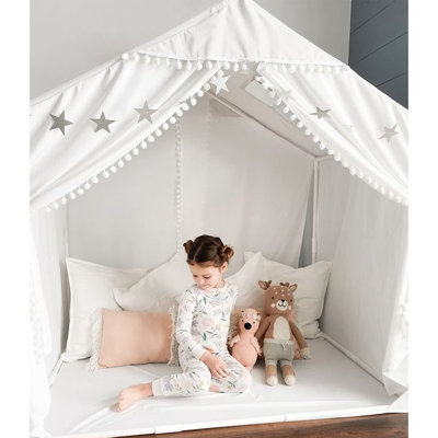 Generic 52'' W x 35.5'' D Indoor Polyester Play Tent