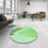 Washable Abstract Indoor Rug