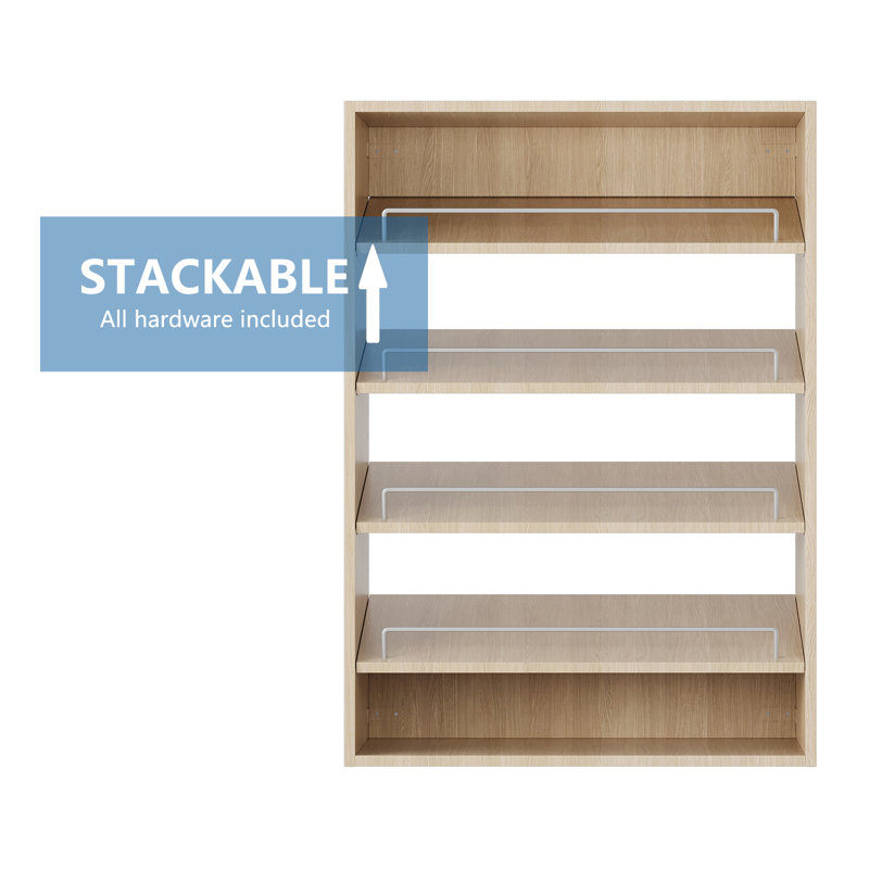 Système de rangement pour armoire à chaussures Chic Cove, H 36 po x l 31,5 po x P 14 po, Bois