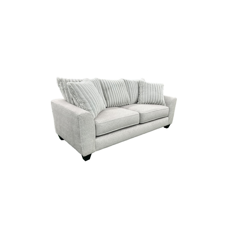 Canapé en microfibre Broadway, gris