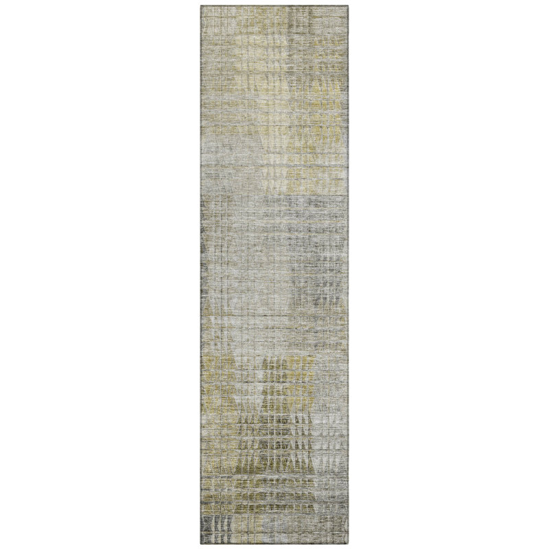 Geometric Indoor Rug, Runner 2'3" x 7'6"