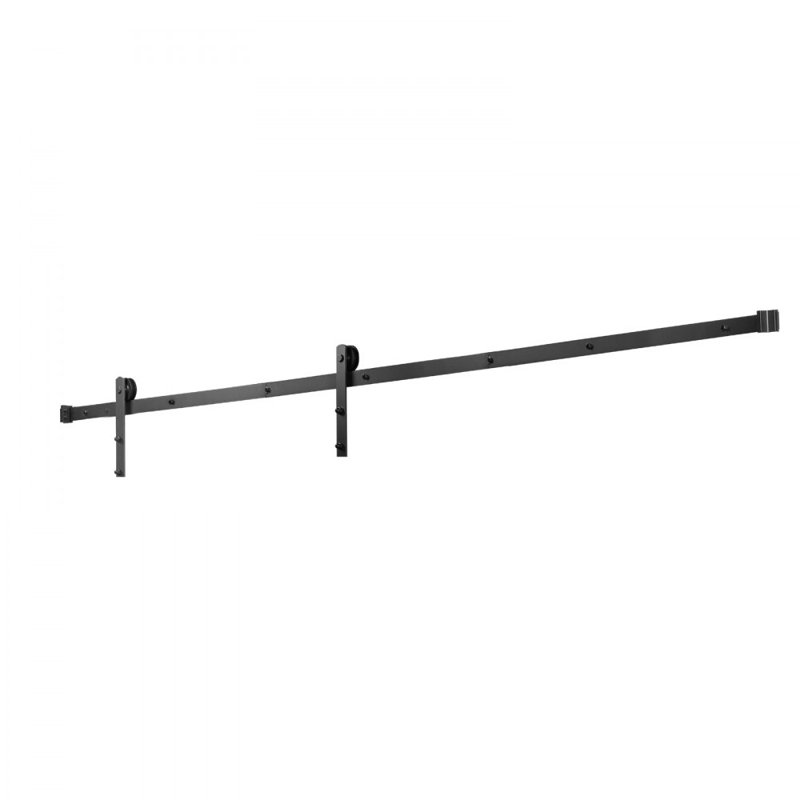 10FT Sliding Barn Door Hardware Kit for Single Sliding Barn Door I-shape
