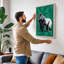 Silverback Strength Modern - Wrapped Canvas-459056369-459056376