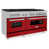 Satin Stainless Steel and Red Gloss is out of stock