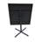 Belle Square Metal Folding Outdoor Dining Table , 32'' in. W 32'' in. D