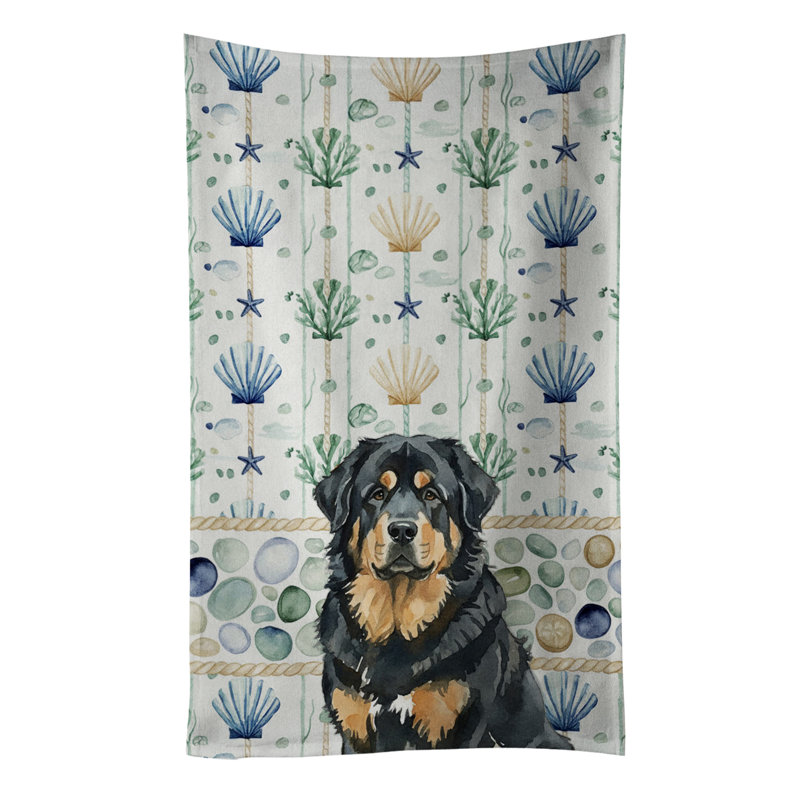Torchon noir et brun tibétain, Black and Tan Tibetan Mastiff