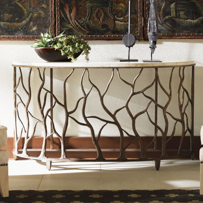 Los Altos Bannister Garden Console Table