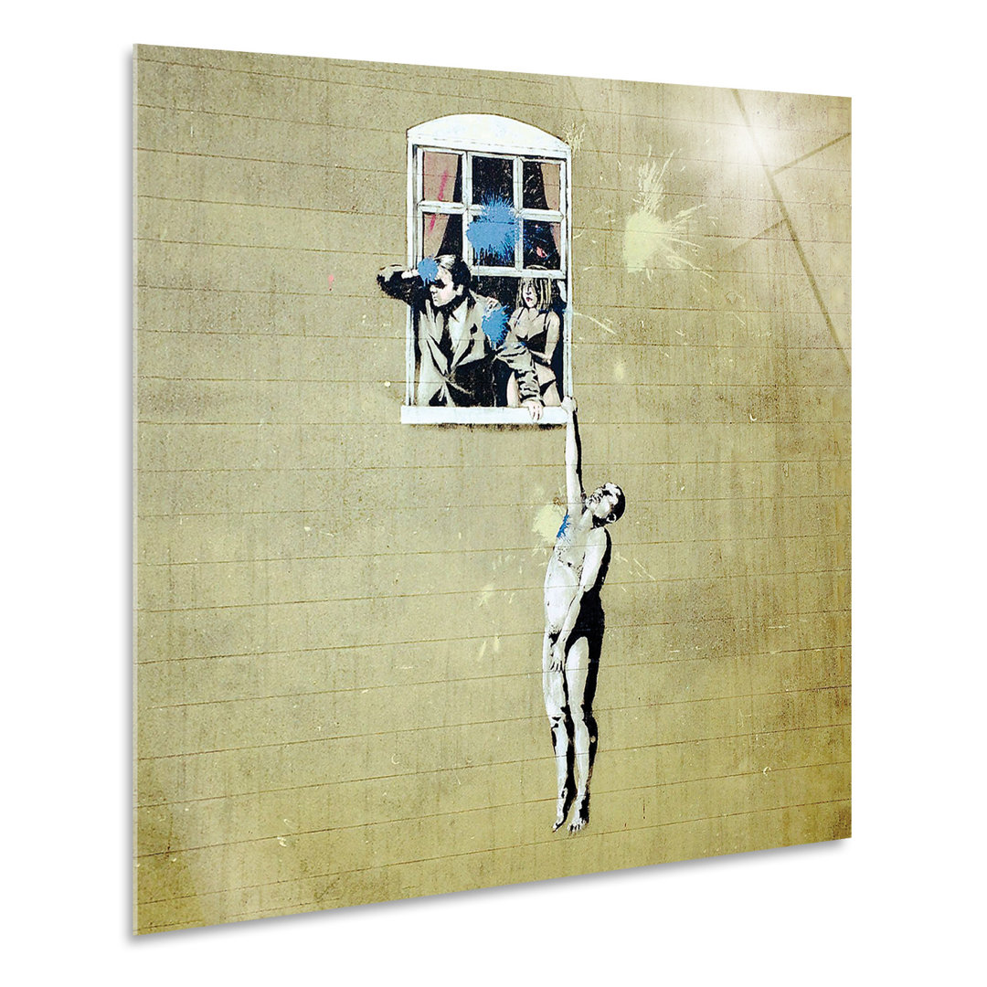 Grafikdruck Hanging Man von Banksy