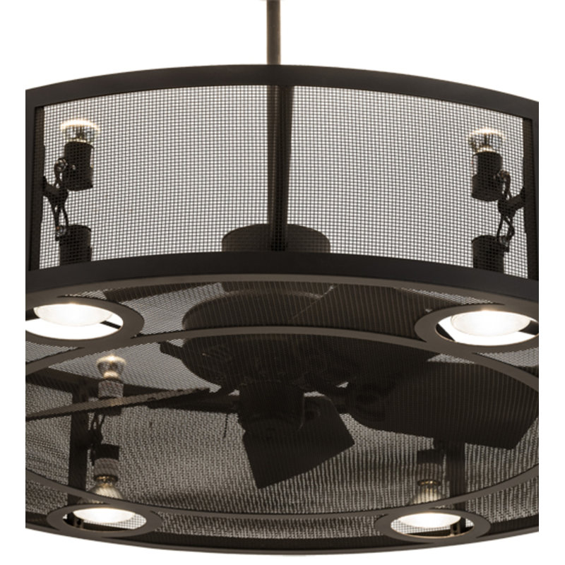 Paloma Golpe Downrod Ceiling Fan