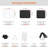 32 Pair Stackable Shoe Rack