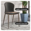 Ensemble de 4 chaises d'appoint rembourrées Leisuremod-105507309