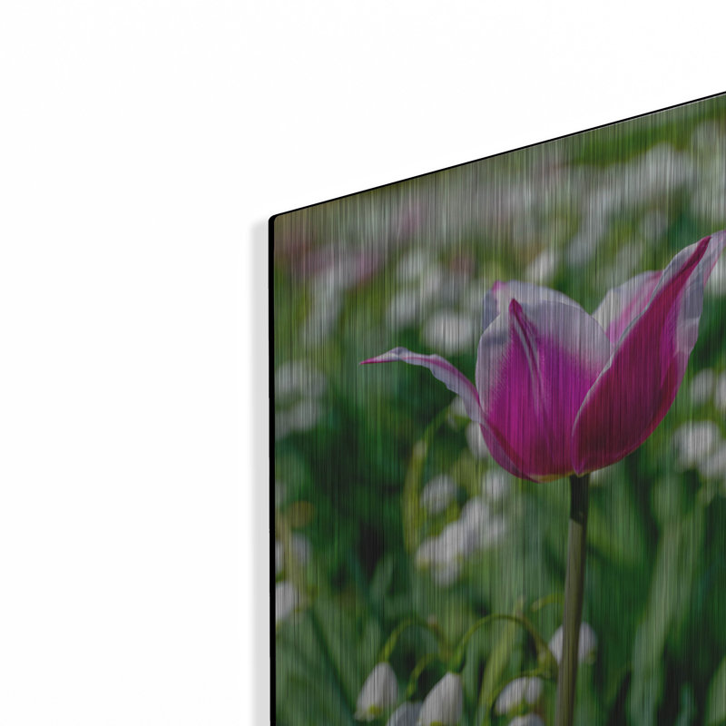 Art mural Ebern Designs «Flower Iv» par Epic Portfolio, H 16 po x l 12 po