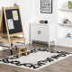 Alphabet SpinCleanhable Rug