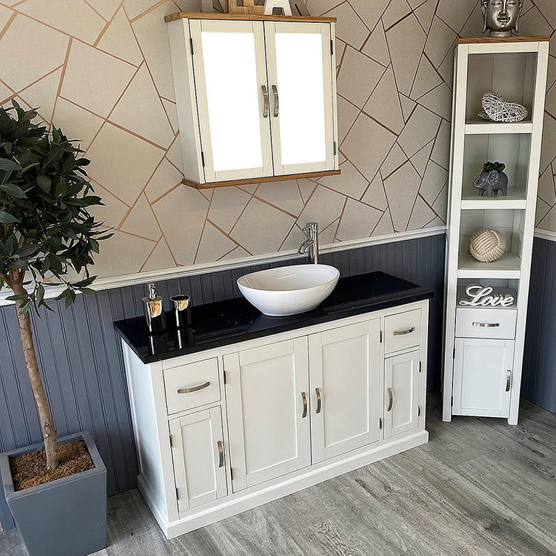 Antone 1230mm Single Bathroom Vanity with Vessel Ceramic Basin