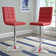 Swivel Upholstered Adjustable Height Counter Stool