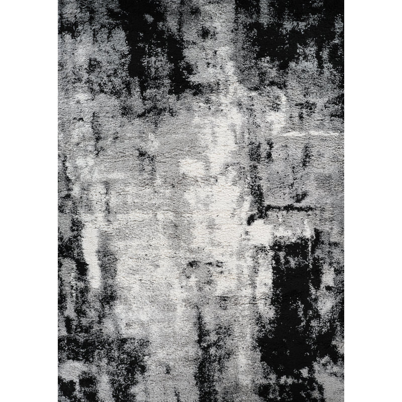 Arlillian Shag Area Rug, Rectangle 7'10" x 10'