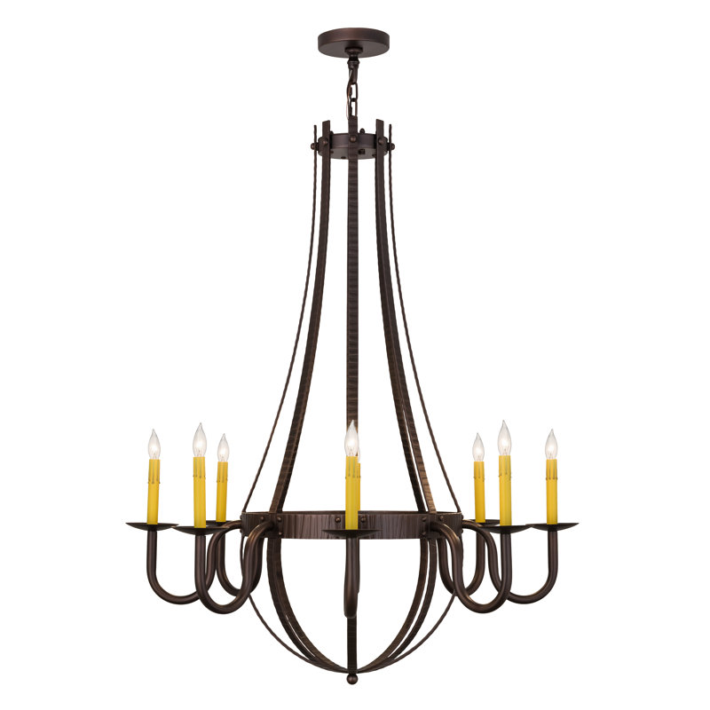 Highlandville 8 - Light Chandelier